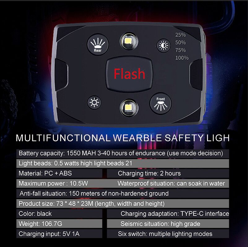 Guardian ProX-Wearable safety light - Image 3